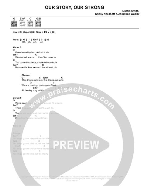 Our Song Guitar Chords