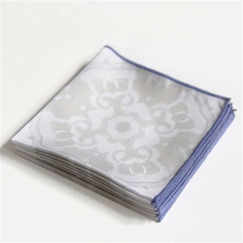 Alexandria Cloth Cocktail Napkins In Taupe Pearl Maude Home