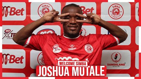 Simba Yakamilisha Kumsajili Joshua Mutale Simba Zandaani Kocha Wa Simba