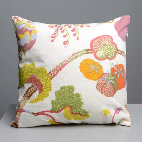 Kuddfodral Textil Vegetable Tree Josef Frank Firma Svenskt Tenn