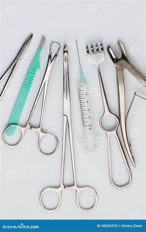 Surgical Instruments Stock Photo Image Of Copy Professional 48256570