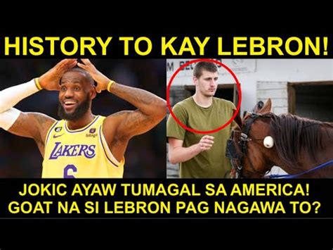 Lebron May Bagong RECORD Na TARGET Next Season Jokic Di Raw