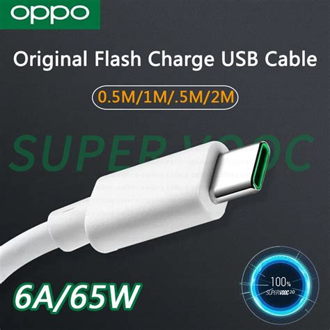 Cable Usb Tipo C Original De M W A A Cargador Vooc Kable Para