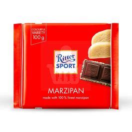 Ritter Sport Marzipan Chocolate 100gm