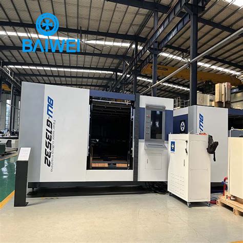 Bw G6022 Laser Pipe Cutting Machine For Sale Baiwei Fiber Laser Cutting Machine