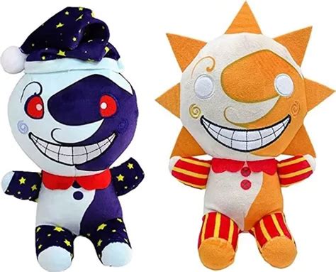 Sundrop And Moondrop Plush Toy Fnaf Plushies Clown Figure Cuotas