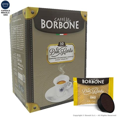 Caff Borbone Capsule Compatibili Lavazza Modo Mio Don Carlo Qualit Oro