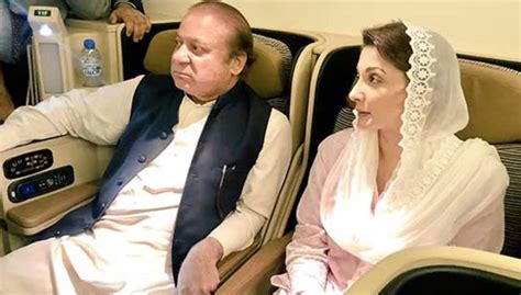 Maryam Travels To Geneva For Surgery With Father Nawaz Sharif Confirms