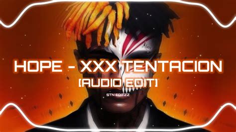 Hope Xxx Tentacion [audio Edit] Hyperbass Boosted Stn Editzz Youtube