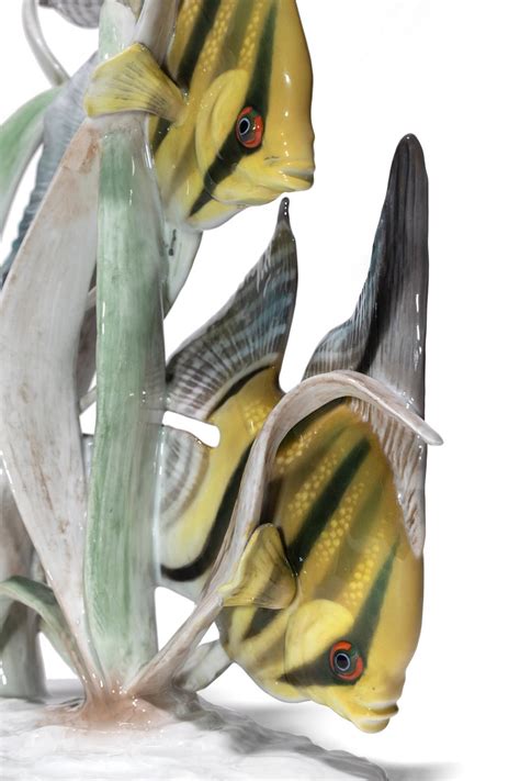 Scalare Angel Fish Created By F Heidenreich For Rosenthal Porcelain