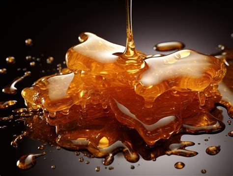 Premium Ai Image Fresh Sweet Honeycomb And Wooden Honey Dripping Isolated