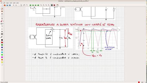 Raddrizzatore Doppia Semionda Parte 2 YouTube