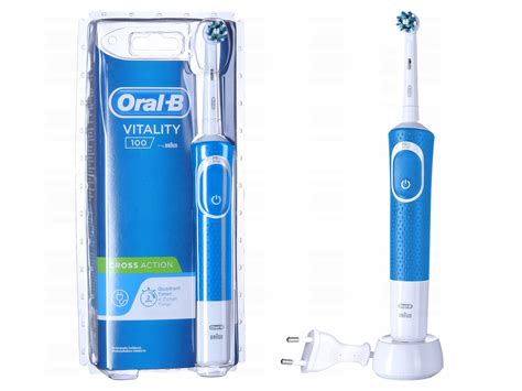 Szczoteczka Elektryczna Oral B Vitality 100 Crossaction Niebieska