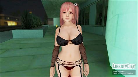 Download Honoka In Her Underwear From Dead Or Alive 5 For Gta San Andreas