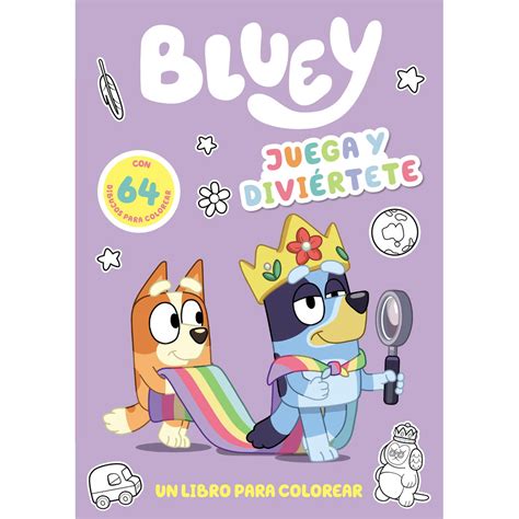 Bluey: Juega y diviértete - Libro para colorear