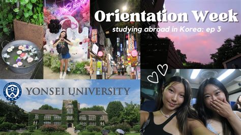 Yonsei Orientation And Campus Tour Studying Abroad In Korea Ep 3 Youtube