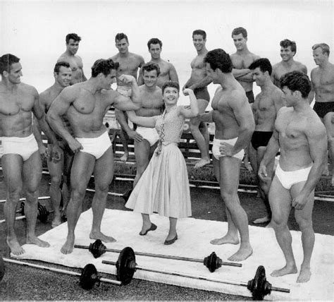 BODYBUILDERS RICHARD DUBOIS Steve Reeves Hot Beefcake Photo In Movie