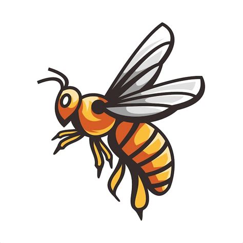 Free Vector Bee Design Vector Illustration