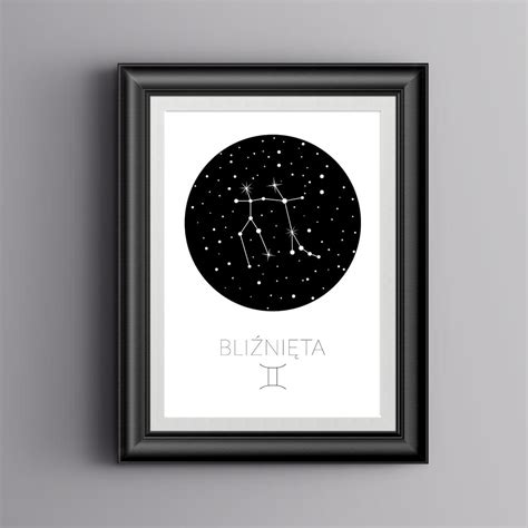 Bli Ni Ta Plakaty Znaki Zodiaku Dla Dzieci Pastelowe Love