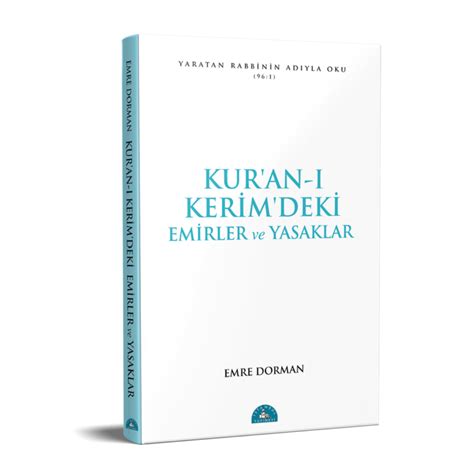 Kuran Kerimdeki Emirler Ve Yasaklar Stanbul Yay Nevi