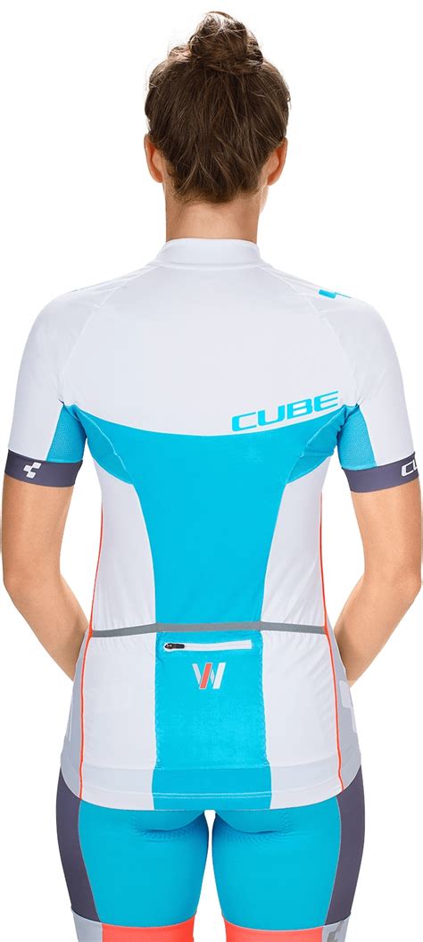 Cube Teamline Womens Short Sleeve Jersey Jerseys Cycle Superstore