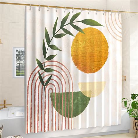 Kibaga Beautiful Boho Shower Curtain For Your Bathroom A