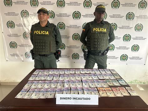 PolicÍa Incauta MÁs De 7 Millones De Pesos Enel Corregimiento El CajÓn JurisdicciÓn Del