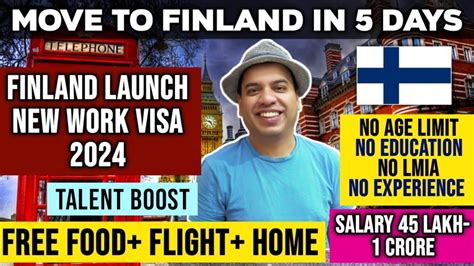 Finland Work Permit Finland Work Visa Youtube