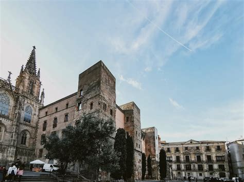 Buildings and Cathedral of Barcelona · Free Stock Photo