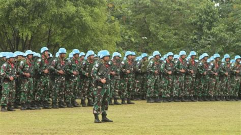 Komandan Pmpp Tni Gembleng Ribuan Satgas Konga Unifil Calon Pasukan