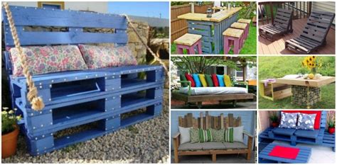 20 Diy Outdoor Pallet Furniture Ideas And Tutorials