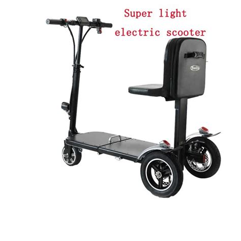 3 Wheel Folding Electric Scooter Disabled Personal Transporter Electric