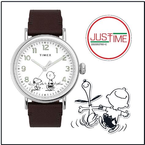 Timex Tw2u71000 Timex Standard X Peanuts 70th Anniversary 40mm Leather