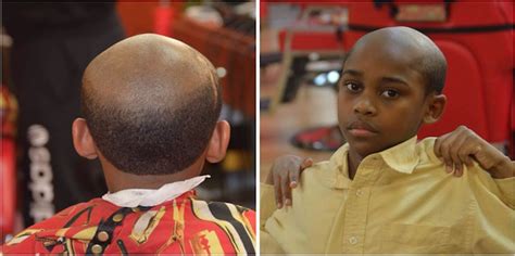 A 1 Kutz Gives The Benjamin Button Cut For Kids That Act Grown