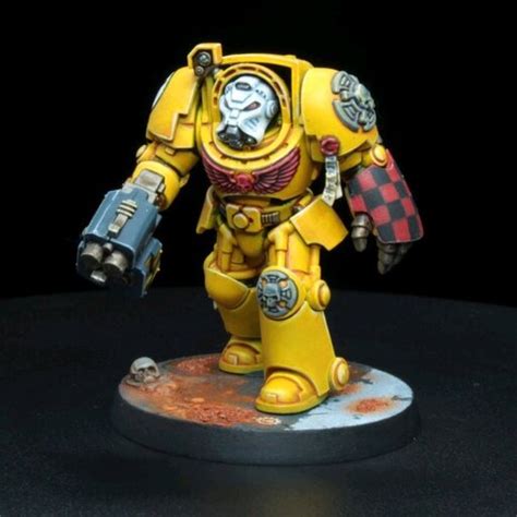 Imperial Fist Yellow By TheGoldenChin Paint Pad