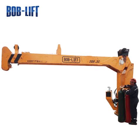 Promotion Bob Lift 6 Ton Knuckle Boom Mini Mounted Hydraulic Marine