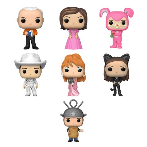 Buy Funko Pop TV Set Of 7 Friends Gunther Rachel In Pink Dress