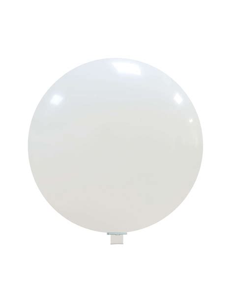 Comprar Globos De Latex Redondos Gigantes 80cm Pastel Blanco