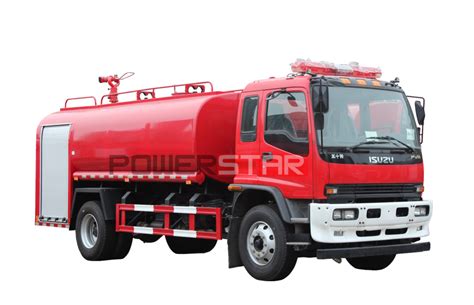 Hot Selling ISUZU FVR Water Tanker Fire Trucks In China PowerStar Trucks