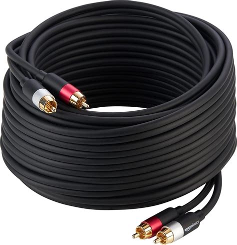 Amazon Basics C Ble Audio Rca Prises M Les Vers M Les M Noir