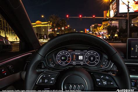 Audi Expands Traffic Light Information Now Available In 10 Us Cities