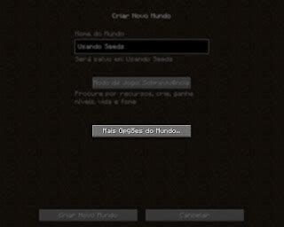 Seeds Para Minecraft Tutoriais Minecraft Br