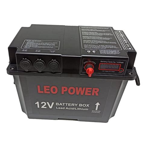 Portable Battery Power Box Lp100 12v Deep Cycle Agm Lithium Power