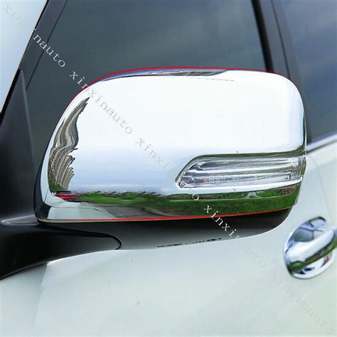 For Toyota Land Cruiser Lc Chrome Rear View Side Mirror Cover