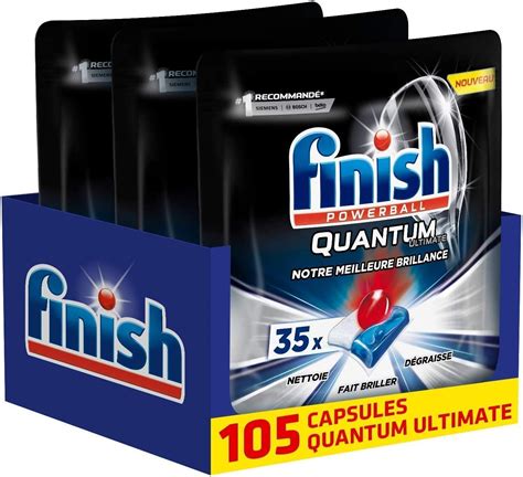 Finish Pastilles Lave Vaisselle Powerball Quantum Ultimate