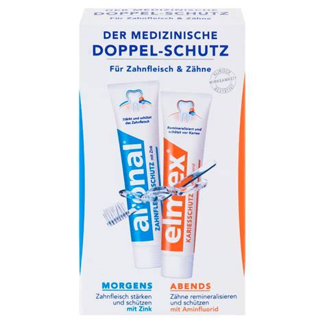 Aronal Und Elmex Doppel Schutz Zahnpasta Reiseset 2x12 Ml Shop