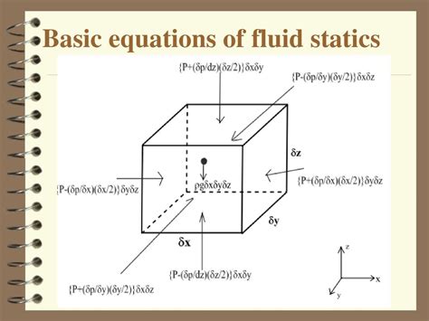 Fluid Statics Hydrostatics Or Fluid Statics Is The Study Of Fluids At