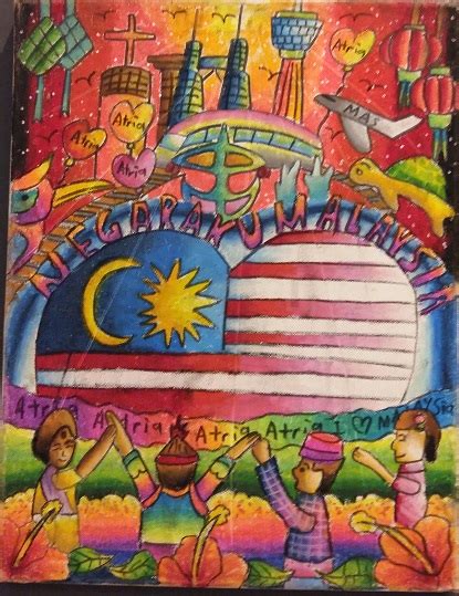 Colouring Hari Kebangsaan 2018