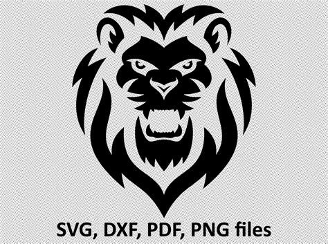 Free Lion Svg File Svg Png Eps Dxf File