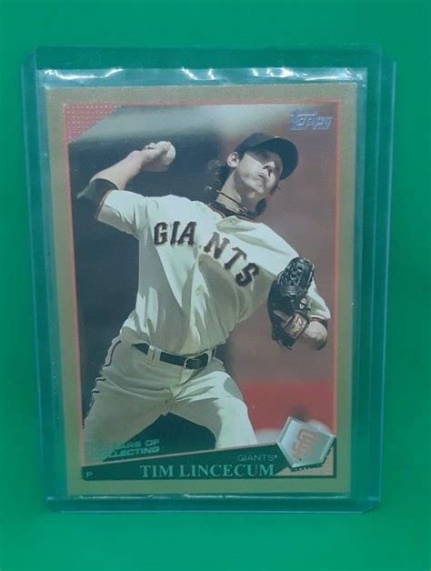 2009 Topps Chrome Gold Refractor 60 Tim Lincecum 50 For Sale Online